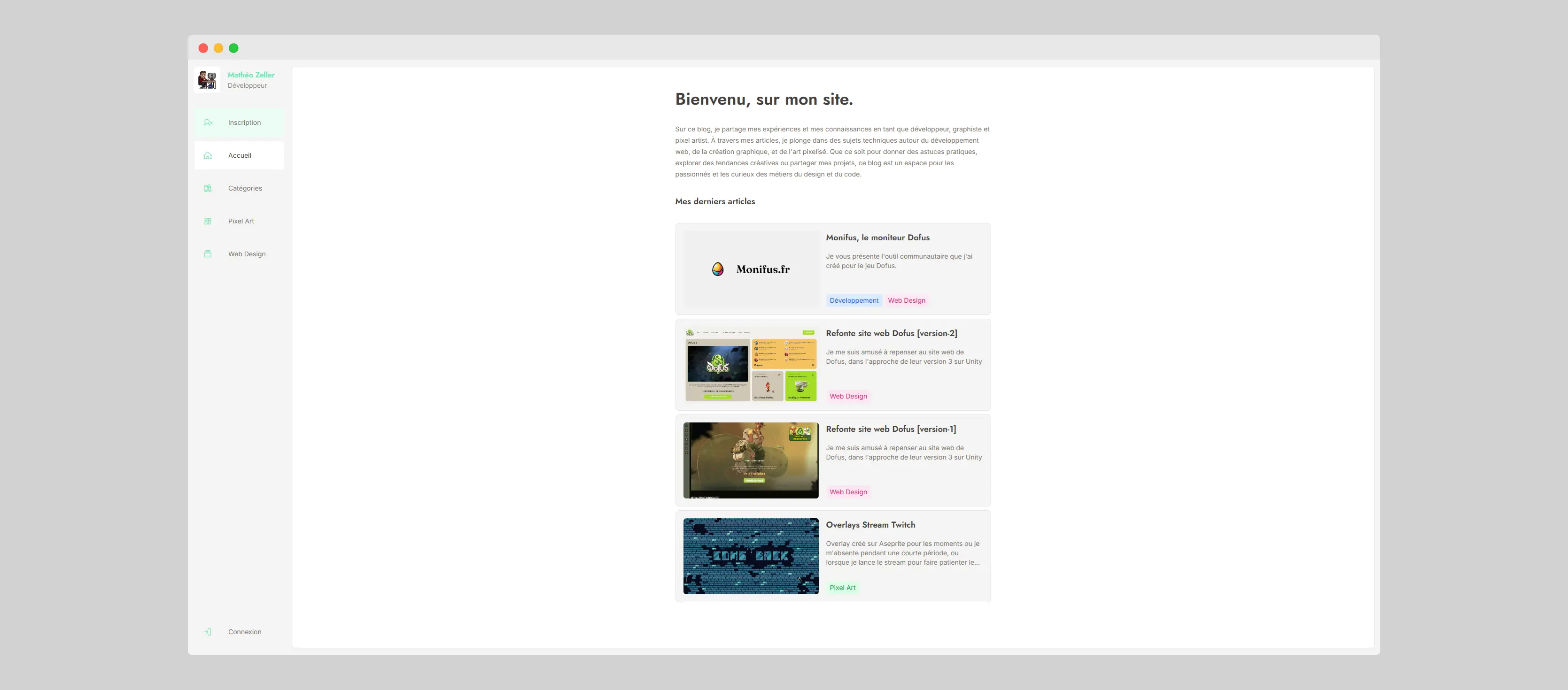 Blog personnel