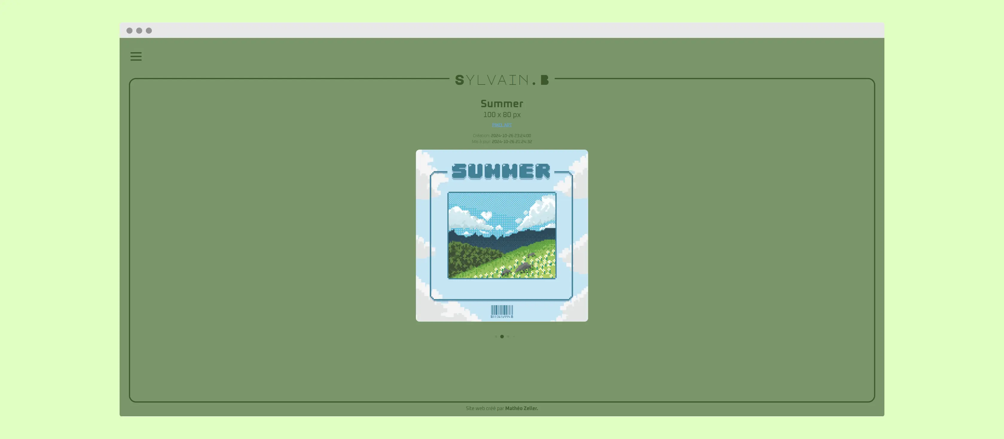 Portfolio Sylvain Balaguer