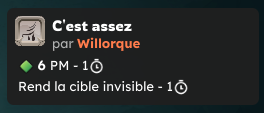 Willorque rendu invisible par C'est assez