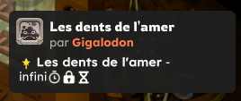 Effet « Les dents de l'amer »